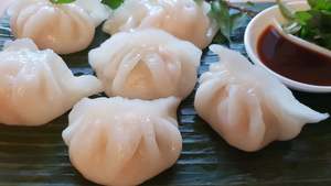 Dumplings de Camarón Congelados, Empanadillas Finas con Relleno de Camarón, Dulces y Auténticos Dim Sum, Desayuno Rápido, Bolsa de PE de 1 kg, Viet Delta Best - Product Image 6