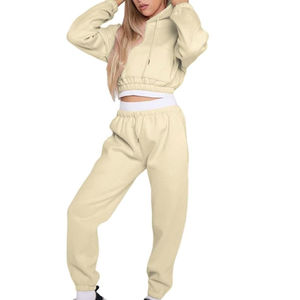 Hoodie demi-zippé personnalisé pour femme, plusieurs couleurs, style décontracté urbain, design hiver, vente en gros - Product Image 3