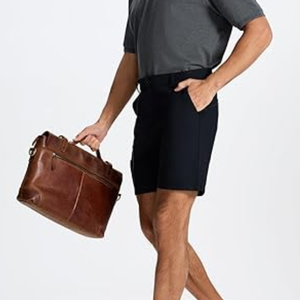 Shorts de golf et de randonnée pour hommes, légers, extensibles, respirants, 100% polyester, décontractés, avec 4 poches - Product Image 6