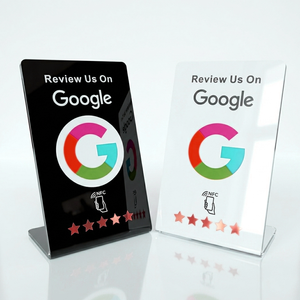 Expositor de Acrílico NFC para Reseñas de Google Business, para Restaurantes, Comercios, Hoteles, Salones y Recepciones - Product Image 2