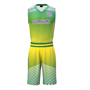 Ensemble de maillots de basket-ball des Lakers personnalisables, tissu en polyester respirant imprimé, taille plus, nom d'équipe personnalisé, sans manches, séchage rapide - Product Image 6
