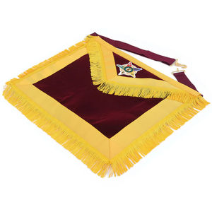 Delantal de Masón Maestro de la Logia Azul, Bordado en 3D, Personalizado, Clásico, Regalia Masónica, Accesorio Ceremonial para Masones - Product Image 3