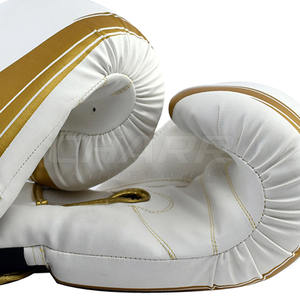 Guantes de Boxeo Profesionales de Cuero con Correa de Muñeca Ajustable, Antideslizantes, Duraderos, Cómodos, Personalizables, de Uso Universal - Product Image 5