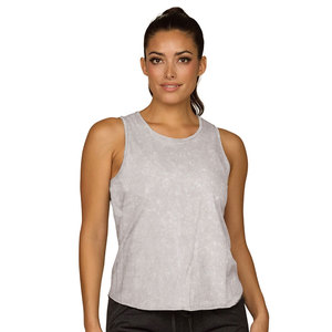 Camiseta Deportiva sin Mangas para Mujer, Estilo Racerback, para Yoga y Ejercicio, Color Azul, Cuello Redondo - Product Image 4