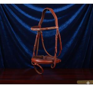 JOYA - Arreos Ecuestres, Equipo de Equitación, Brida de Cuero de Alta Calidad, Ajustable, de Lujo, Premium, 1 Pieza - Product Image 6