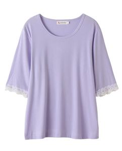 Conjunto de Pijama Casual de 2 Piezas de Algodón para Mujer, Otoño, Ecológico y Transpirable - Product Image 4