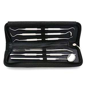 10 Pcs Dental <b>Mirror</b> Kit Dentistry Lab Mouth <b>Mirror</b> <b>Dentists</b> Pick Tool Teeth Scaler <b>Dentist</b> Tools Set By Dentavex - Product Image 2