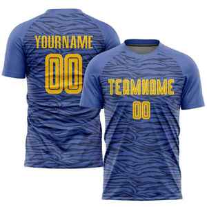 Camiseta de Fútbol para Hombre al por Mayor con Número y Logotipo Personalizados, Camiseta de Fútbol Transpirable de Secado Rápido y Camisetas Sublimadas Personalizadas - Product Image 3