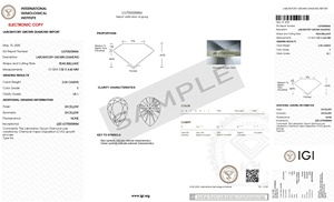 Diamante CVD cultivado en laboratorio Ethereal Brilliance de 2.00 CT, corte pera, certificado IGI, color F, claridad VS1, para joyería personalizada - Product Image 2