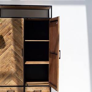 Gabinete de Almacenamiento de Madera Vandana Vesta Falcon, Mueble de Diseño Moderno y Minimalista para el Hogar en Madera Sólida - Product Image 4