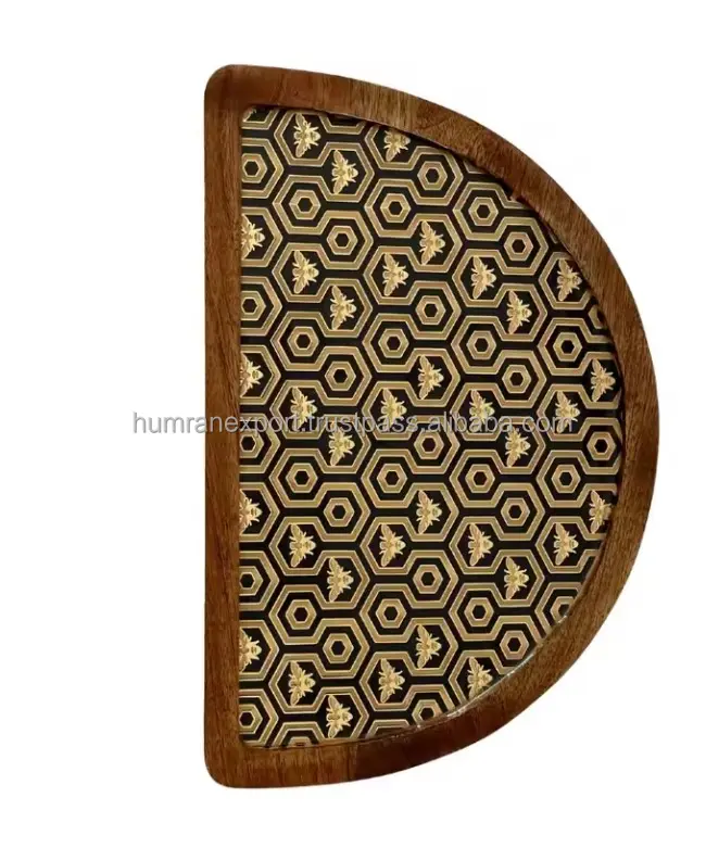 Mango wood wooden serving tray for hotel restaurant use and home kitchen use at best wholesale price