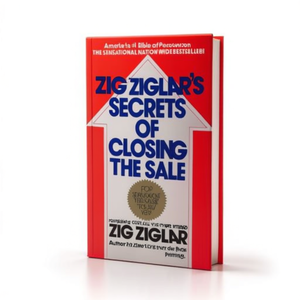 Secrets de la négociation pour finaliser la vente par l'auteur Zig Ziglar, impression de livre broché personnalisé à couverture souple - Product Image 2