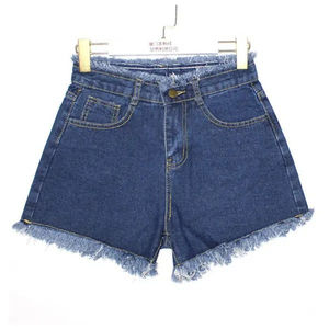 Promotion 2025 – Short en jean personnalisé en coton pour femme avec poches, pantalon en jean déchiré pour femme, jean pour femme avec perles - Product Image 2