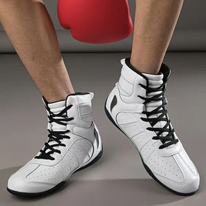 Zapatos de Boxeo para Hombre de Primera Calidad a Precio Razonable, Cuero Genuino, Venta al por Mayor, Último Modelo, Ligeros - Product Image 6