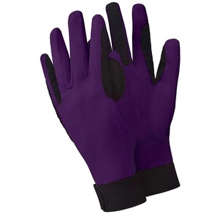 Custom Winter Horse Riding Gloves Printed Touch Screen Compatible Equestrian Leather Full Finger Gloves Wholesale Anti Slip - Product Image 1