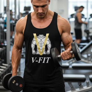เสื้อกั๊กออกกำลังกายผ้าฝ้ายผสมตาข่ายสำหรับผู้ชาย ระบายอากาศได้ดี แห้งเร็ว ยืดได้ 4 ทิศทาง น้ำหนักเบา รับผลิตแบบ OEM พร้อมสกรีนโลโก้ตามสั่ง - Product Image 1