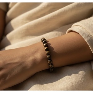 Pulsera de Cristal Curativo de Bronzita Natural Hecha a Mano - Venta al por Mayor desde India - Product Image 5