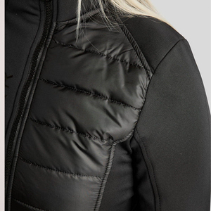 เสื้อโค้ทขนเป็ดสองด้านสำหรับผู้หญิง รุ่น Bright Face Trend แบบมีฮู้ด สั้น หนา สำหรับฤดูหนาว ทรงบอมเบอร์ เงา แจ็คเก็ตพัฟเฟอร์สำหรับผู้หญิง - Product Image 6