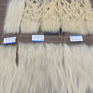 Mejor Opción para Hacer Pelucas: Cierre de Encaje HD 13x6 5x5, Cabello Remy con Doble Trama a Máquina, Rubio Vietnamita, Mezcla Invisible, Línea de Cabello Natural - Product Image 3