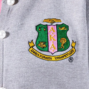 Chapter <b>Cardigan</b> Black Knitted Button Front Sweater Custom Embroidered <b>Lightweight</b> Casual Layering <b>Cardigan</b> Fashion Street - Product Image 6
