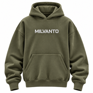 Sweat à capuche oversize personnalisé brodé marine pour hommes et femmes – Qualité supérieure, épais, à épaules tombantes - Product Image 5