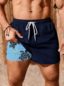 Shorts de bain personnalisés avec logo – Vente en gros, vêtements de plage personnalisés, légers, confortables, styles tendance pour acheteurs internationaux - Product Image 3