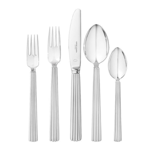 Minimalist Stainless Steel Flatware Set High Mirror Polish Dishwasher Safe Wedding Tableware Cutlery Flatware Set - Product Image 3