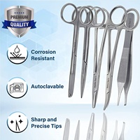 Alat Latihan Jahit 5 Buah Set Gunting Hemostat Forceps Penjepit Jarum Gunting Kualitas terbaik dengan harga murah