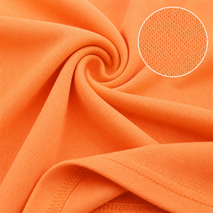 T-shirt sportif uni orange WARPRO INDUSTRY pour homme, coupe classique, manches courtes, tricoté, 100 % polyester, respirant, col rond - Product Image 3