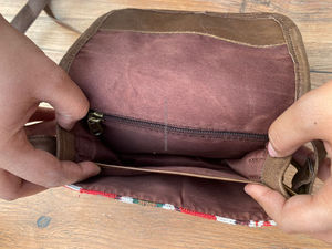 Suministro de fábrica, nuevo bolso de hombro con patrón Tribal de moda para mujer, bolso de diseñador de moda, bolsos cruzados de lujo de cuero genuino - Product Image 6