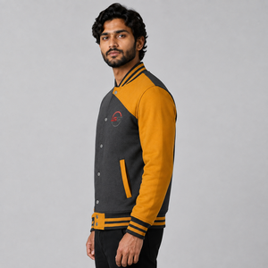 Most Selling <b>Men</b> <b>Varsity</b> <b>Jacket</b> Custom Logo Soft Comfortable Casual Baseball <b>Bomber</b> Streetwear <b>Varsity</b> <b>Jacket</b> for <b>Men</b> - Product Image 2