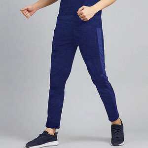 Customised Men's Casual <b>Elastic</b> <b>Trousers</b> for Spring Autumn Mid <b>Waist</b> Wholesale Price from Fashion Factory men's pantswashed - Product Image 1