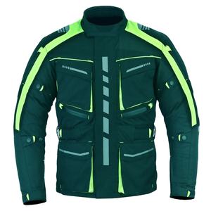 Chaqueta de Motociclismo para Invierno y Verano, Chaqueta Deportiva Protectora de Cordura para Hombre, Cuello Alto, Nuevo Diseño - Product Image 1