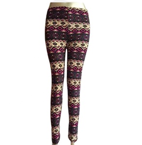 Prix d'usine, leggings de yoga personnalisés ODM de haute qualité, spandex/nylon, taille haute, extensibles dans quatre directions, respirants, écologiques - Product Image 1