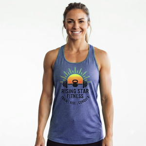 2026 Wholesale Cheap Price Summer Customized Logo Knitted 100% Cotton Quick Dry Workout Running Fashion Fitness Gym Tank <b>Top</b> - Product Image 1