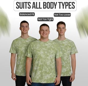 เสื้อยืดผู้ชายผ้าฝ้ายแท้ 100% สีพื้น - Product Image 4