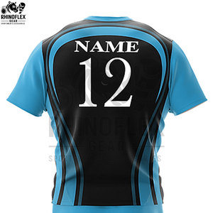 Wholesale New Stitched Men Sublimated Rugby Uniform Printed Design Jersey With <b>Shorts</b> Professional Rugby Uniform - Product Image 4