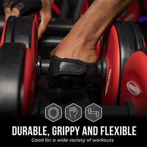 Durable Finger Sits Workout <b>Gloves</b> Custom Design With Reinforced Stitching Better Palm Grip During Fitness Training Exercises - Product Image 4