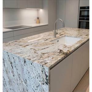 Dalles de granit naturel poli de qualité export indienne Flamingo-1, modernes, grandes, écologiques, pour escaliers, cheminées, éviers et balustrades - Product Image 1