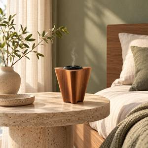 Quemador de Incienso Escultural Hecho a Mano en Madera de Acacia con Acabado Brillante para Aromaterapia, Bakhoor y Oud en el Dormitorio - Product Image 1