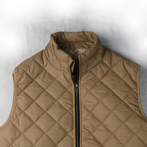 Mens Casual <b>Gilet</b> Waistcoat Sleeveless Padded <b>Lightweight</b> Warm Winter Outdoor Layering Vest Custom Wholesale Apparel Manufacture - Product Image 3