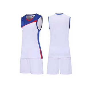 Uniformes de voleibol sublimados personalizados al por mayor para hombre y mujer. Diseña tu propio uniforme de voleibol sin mangas. - Product Image 3