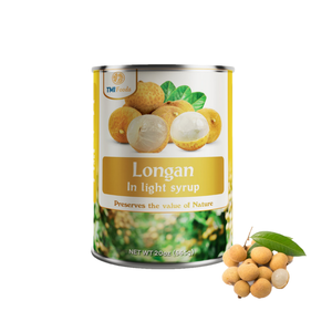 Delicioso longan enlatado de primera calidad, profundamente dulce, en almíbar ligero, suministro a granel. - Product Image 1