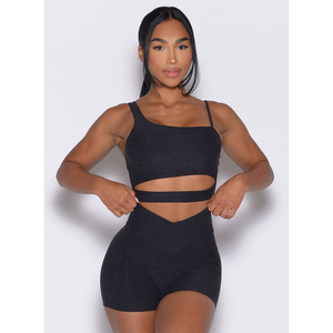 Sujetador deportivo sin costuras para mujer, ropa de yoga y fitness, para venta en línea, buena calidad, buen tamaño, sujetador deportivo liso para mujer con MOQ bajo. - Product Image 3