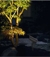 Lampe LED COB pour pelouse, jardin, extérieur, IP65 étanche, blanc chaud 3023K, lumière nocturne souterraine
