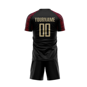 Mejor Precio, Servicio OEM, Uniformes de Fútbol con Impresión por Transferencia de Calor, Secado Rápido, Antibacterianos, Manga Corta, 100% Poliéster - Product Image 6