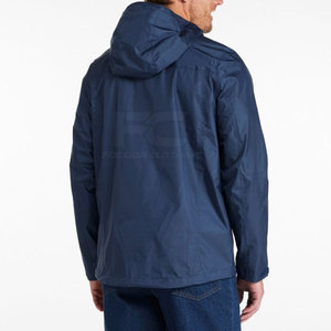 <b>Men's</b> Waterproof <b>Rain</b> <b>Jacket</b> <b>Lightweight</b> Hooded Windbreaker Full Zip Packable Outdoor Softshell Windproof Breathable <b>Jacket</b> - Product Image 2