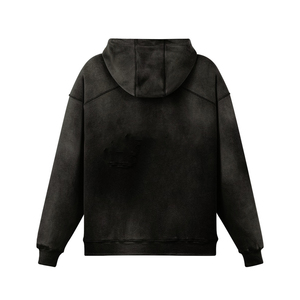 Streetwear Vintage <b>Sun</b> Faded Windproof Eco-Friendly Men's Hoodies 450 Gsm Plus Size Winter Digital Printing <b>Sun</b> Fade Hoodie - Product Image 6