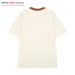 Approvisionnement en gros d'impression personnalisée d'usine de t-shirt en coton OEM du Vietnam - Product Image 3