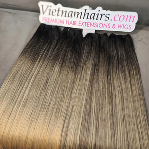 Extensions de cheveux humains vietnamiens 100 % naturels en gros, trame complète, cuticules intactes, super double drawn, cheveux Remy, couleur naturelle, meilleur prix - Product Image 3